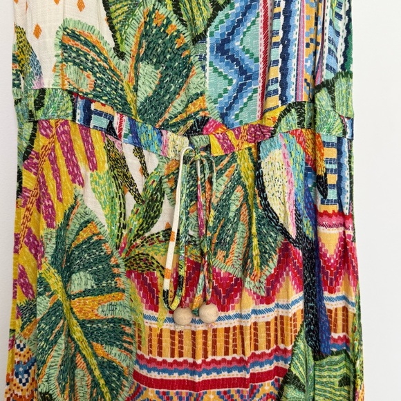 FARM Rio Brazil Tropical Farm Freshness Cropped Maxi Dress, US Size L 🇧🇷 - Picture 6 of 13